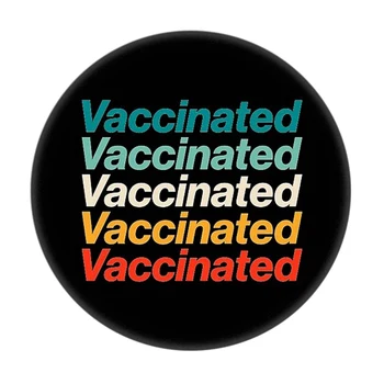 2021 FIERBINTE de VÂNZARE Pro Vaccin Email Pin Haine Cămașă de Blugi Brosa Insigna Farmec Ace Moda de Metal Broșe pentru Femei Cadouri pentru Bărbați