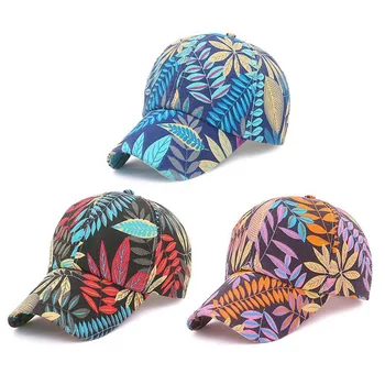 2021 Flori Frunze Sepci De Baseball New Fierbinte De Vânzare Pălării De Imprimare Pălării Pentru Bărbați, Femei, Sepci Snapback Hip Hop Os Pălării De Primăvară