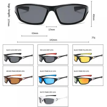 2021 Nou de Lux ochelari de Soare Polarizat Bărbați de Conducere Nuante de sex Masculin Ochelari de Soare Vintage de Conducere de Călătorie de Pescuit Clasic de Ochelari de Soare