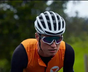 2021 Nou ușor Bărbați ciclism vesta windproof gilet tot sezonul nevoie de un ușor de transportat portocaliu și negru de culoare