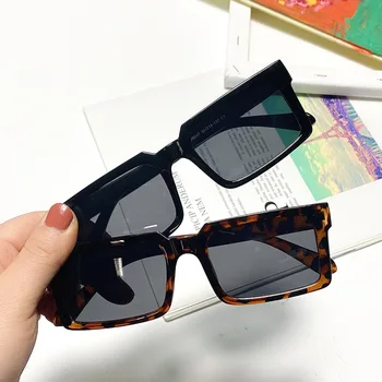 2021 Retro ochelari de Soare Patrati Femei Uri Populare de Moda Bomboane de Culoare Roz Ochelari de Barbati de Brand Designer de Epocă Ochelari de Soare UV400