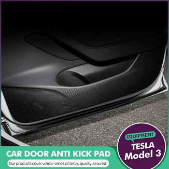 2021 Tesla Model 3 Invizibil portiera Anti Kick Pad de Protecție Marginea Laterală Film Protector Autocolante Pentru Tesla Model Trei