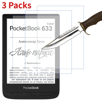 3PCS Pentru PocketBook 633 6 inch Culoare sticla de Film Protector de ecran Pentru PocketBook 633 Culoare PB633 cititor Ebook Ereader