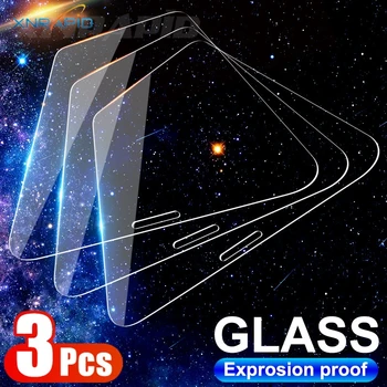 3Pcs Sticla Temperata Pentru iPhone 11 12 Pro XR X XS Max Pahar Ecran Protector Pentru iPhone 6 6S 7 8 Plus de Sticlă de Protecție de Film