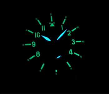 47mm nu logo-ul din Asia 6498 17 jewels Mecanic Mână Vântul mișcare bărbați ceas luminos Pilot ceas barbati ceas 305-8