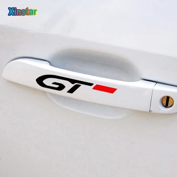 4buc GT GTLINE clanța autocolant Pentru Peugeot 108 208 308 408 508 2008 3008 5008 4008