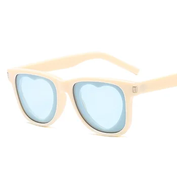 AKAgafas Pătrat ochelari de Soare Drăguț Femeile Inima Ochelari pentru Femei/Bărbați 2021 Brand de Moda Ochelari de vedere Femei Oglindă Gafas De Sol Mujer