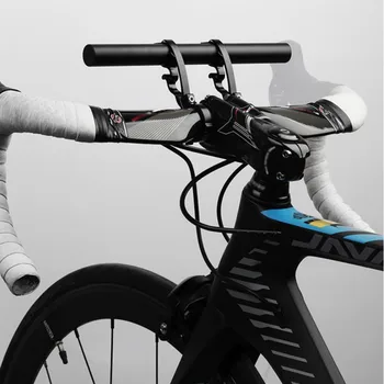 Aliaj de aluminiu MTB Bike Bicicleta Ghidon Extender Titularul 20CM Lampa Suport Bicicleta Ghidon Suport Lanterna