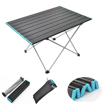 Aluminiu Turistice De Camping Folding Table De Călătorie Gratar Camping Masa Pliabil Dulapuri Portabil În Aer Liber Ultralight Mese