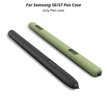 ANMONE Pentru Samsung Galaxy Tab S6 / S7 S-Capac Stilou Drăguț desen Animat Tableta Silicon Caz Creion Tab S6 Lite Caz de Protecție