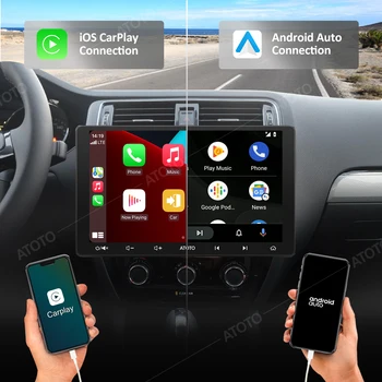 ATOTO S8Gen2 Premium S8G2114PM Radio 2din Android Autoradio Masina in-Dash de Navigare USB Tethering AndroidAuto CarPlay VSV LRV DSP