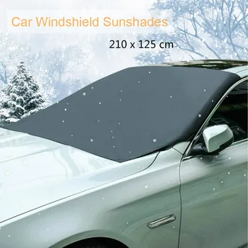 Automobile Magnetic Parbriz Auto Zăpadă Parasolar Impermeabil Protector CoverSunshade Acoperi Auto Parbriz, Capac