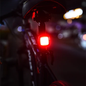 Biciclete inteligent de Cotitură Semnal Ciclism Stop Inteligent USB Biciclete Reîncărcabilă Lumina din Spate de la Distanță de Control cu LED-uri Lampă de Avertizare