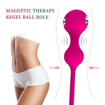 Bile Kegel pentru Femei Vaginale Scădere Practicanta Femei vezicii Urinare Instrument de Control Pasarica Gantera Masturbari Vibratoare Jucarii Sexuale