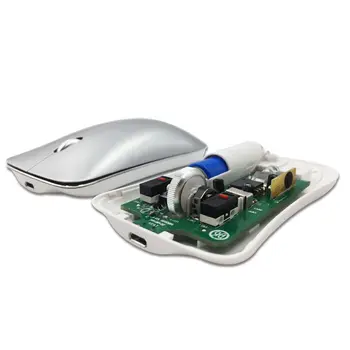 Bluetooth-Compatibil 5.0 Mouse Wireless 2.4 GHz USB Receiber Biroul de Mouse-ul Portabil Reincarcabil Silențioasă Șoareci Cu Receptoare
