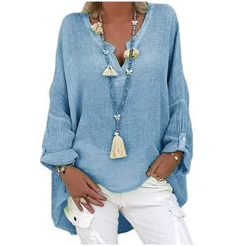 Brand Bluze Femeie Vară O-gât de Dimensiuni Mari Tunica Topuri 2021 Casual cu Maneci Scurte Print Supradimensionat Bluza Blusa Feminina #SRN