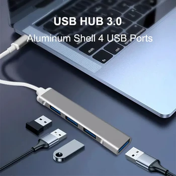 C USB HUB 3.0 Tip C 3.1 4 Port Multi Splitter Adaptor OTG Pentru Lenovo Xiaomi Macbook Pro 13 15 Air Pro PC, Accesorii pentru Calculator