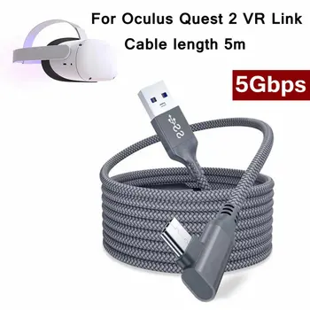 Cablu de legătură 5M Usb 3.0 cu Încărcare Rapidă Cabluri Pentru Quest2 Realitate Virtuală Transferul de Date Rapid Costul Cască Accesorii