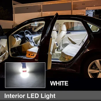 Canbus LED Interior Hartă Cupola de Lumina Lămpii numărului de Înmatriculare Kit Pentru Toyota Highlander Kluger 2001-2020 Vehicul Auto Becuri Accesorii