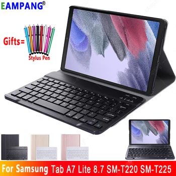 Caz pentru Samsung Galaxy Tab A7 Lite 8.7 Caz de Tastatură SM-T220 SM-T225 Detasabil Compatibil Bluetooth Keyboard Cover Funda Capa