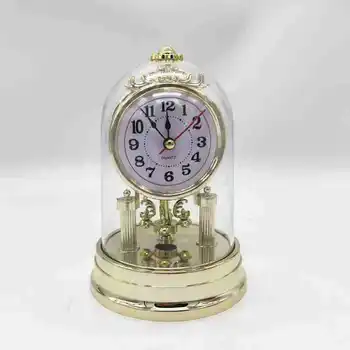 Ceas De Masa Europene Retro-Stil Ceas De Camera De Zi Ceas De Epocă Tăcut Desktop Ceas De Birou Ceas Cu Alarmă Acasă Decor Ceas