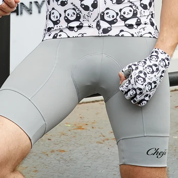 CHEJI Ciclism Salopete pantaloni Scurți pentru Bărbați Biciclete Gel Căptușit Pro Biciclete Pantaloni iute uscat