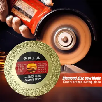 Circulare de Diamante Ferăstraie Lama 100mm Diametru Exterior Multi-scop Rotativ Disc de Tăiere pentru Marmura Granit Placi Ceramice