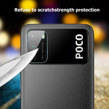 Clar Lentilă aparat de Fotografiat Folie de protectie pentru Xiaomi Poco M3 X3 NFC Glass pentru Xiaomi Poco X3 X2 Pocophone F1 Temperat Ecran Protector