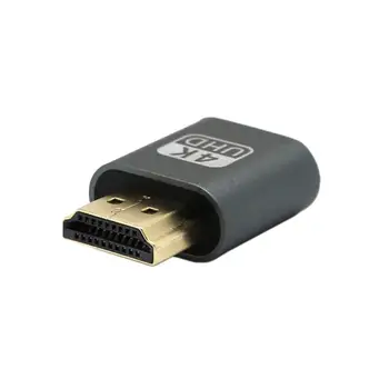 Compatibil HDMI Virtual Display 4K DDC EDID Dummy Plug EDID Display Emulator Adaptor Suport 1920x1080P Pentru Video Virtual Plug