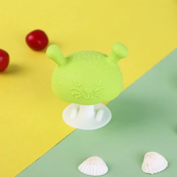 Copilul Silicon Jucării Teether Nou-Născut Desene Animate Ciuperci Mici Dentitie Jucărie Multifuncțională Masticabile Jucării Teether Copil Care Alăptează