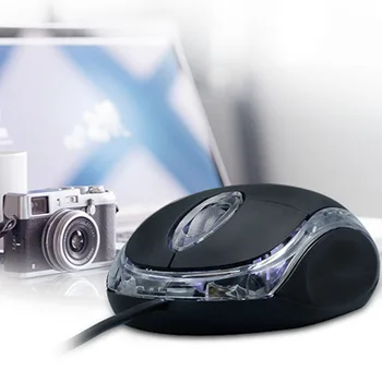 Cu fir Fotoelectric 1200 DPI, Mouse-ul de Răspuns Rapid Sensibil Subțire USB Rece Mouse de Gaming Pentru PC, Laptop, Desktop Simplu Și ușor