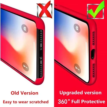 Cu LOGO-ul Oficial Lichid Original Caz pentru Iphone 11 12 Pro Max SE 2020 Silicon pentru IPhone XR XS MAX X 8 7 Plus se Referă la Cazuri