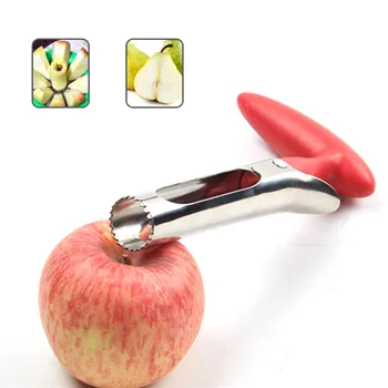 Cu mâner din oțel inoxidabil puternic de fructe coringer apple tăietor de fructe slicer multi-funcție de tăiere de bază a elimina instrumente de bucatarie