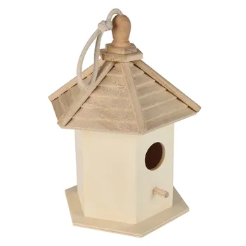 Cuib mare Dox Cuib Casa Casa de Pasăre Casa de Pasăre Pasăre Cutie Bird Box Cutie de Lemn Minunat lucrate Manual în aer liber Cuib de Pasăre Cuib DIY animale de Companie