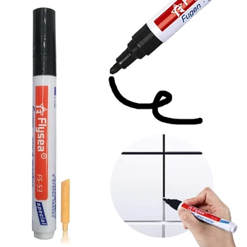 Culoare Impermeabilă Țiglă Decalaj De Reparare Pen Țiglă Alb Refill Mortar Pen Mouldproof Agenți De Umplere Peretele Din Portelan Baie Paint Cleaner