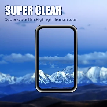 Curbat Full Acoperirea Edge Ecran Protector Pentru Huawei Watch a se Potrivi 99D Moale Folie de Protectie ( Nu Sticla )