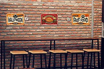 Cutie de tutun Semn,Filiala Fum de Țigară Domn Retro Amuzant Vintage din Metal Poster pentru Cafenea Bar Pub-uri Magazin de Perete Decorativ 8x12 Inch