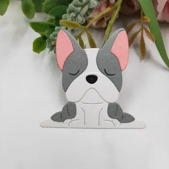 Câine care doarme Tăiere de Metal Moare Stencil Scrapbooking DIY Album Timbru Carte de Hârtie Relief Decor Ambarcațiunile de Noi Moare pentru 2020