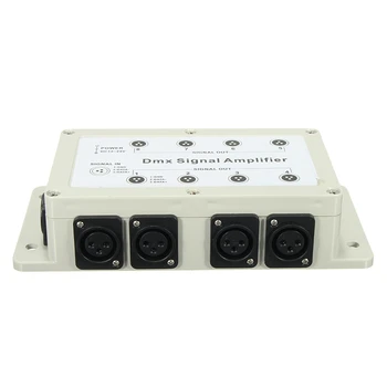 Dc12-24V 8 Canale de Iesire Dmx Dmx512 Controler cu Led-uri Amplificator de Semnal Separator de Distribuitor Pentru Echipamente Acasă