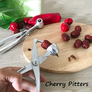 Din Oțel Inoxidabil Cherry Pitters Remover Fructe Sonda De Semințe De Demontare Pentru Red Jujube Core Pitter Paducel Fructe & Legume Instrument
