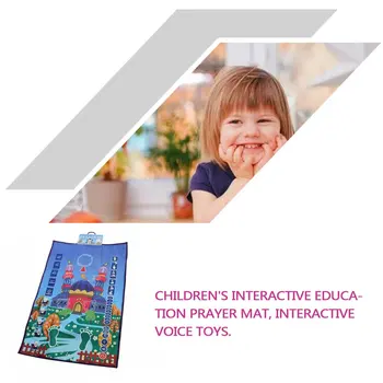 Educaționale Interactive Islamice de Rugăciune Saltea pentru Copii Copii Vorbind Jucarii Interactive de Educație pentru Copii de Învățare Mașină