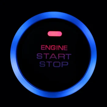 EFHIPS Intrare Aprindere Starter Comutator Universal Auto-styling cu Telecomanda 12V Auto Motor Auto Start-Stop Buton de Apăsare