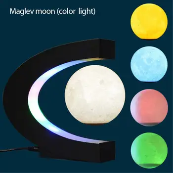 Fierbinte de Vânzare 3D Magnetic Levita Luna Lampă Lumina de Noapte LED Wireless Glob Constelație Minge de Lumină Plutind Lampa de Cadouri inedite