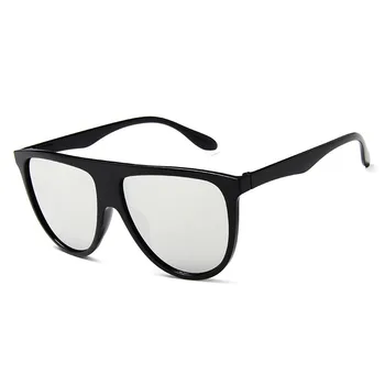 Flat Top Supradimensionat ochelari de Soare Brand de Moda pentru Femei Big Cadru Ochelari de Soare de sex Feminin Oculos Nuante Oculos de sol