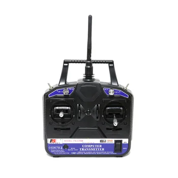 FLYSKY FS-CT6B 2.4 G 6CH AFHDS 2A Transmițător Radio cu R6B Receptor de Date Cablu USB pentru RC Elicopter Model de Avion FPV Racing