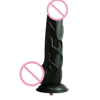 FREDORCH Sex Mașină Mare, Neagră Dildo-uri VAC-U-LOCK Vibrator Pentru Femei Atașamente Jucării pentru Adulți Realist