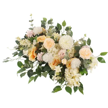 Ghirlande de flori pentru Nunta Arc Gydragea Flori Artificiale Rând pentru DIY Nunta de Flori Decor de Perete de Fundal Petrecere