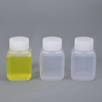 Gol 30ML Clar Pătrat Sticla de Plastic de Grad Alimentar Recipient de Stocare lichid Crema de Ulei sticle Returnabile 10buc