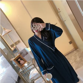 Haine Femei Halat De Baie Sleepwear Sexy Femeie Halat Liber Casual Chic De Moda Nou Stil Japonez Primăvară Comfort Maneca Lunga Femei