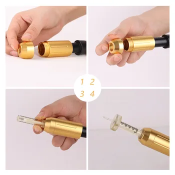 Hialuronic Pen 2 In 1 Hialuronic Stilou injector pentru Anti-Rid de Ridicare Buze Hialuronic Arma 0,3 ml &de 0,5 ml Cap de Instrumente de Îngrijire a Pielii